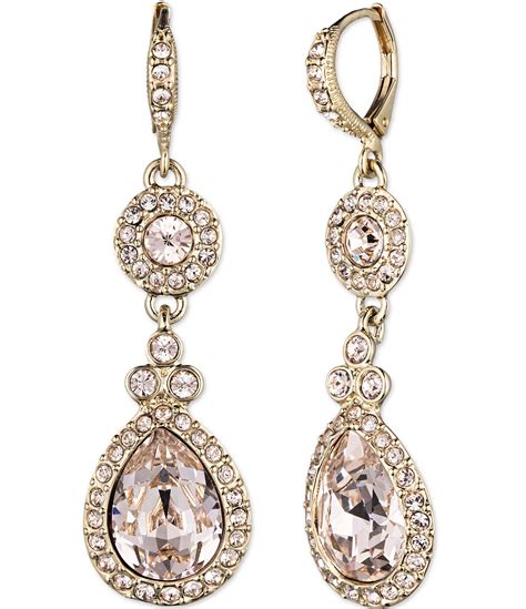 givenchy earrings price|Givenchy gold drop earrings.